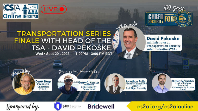 Transportation Series Finale with Head of the TSA - David Pekoske